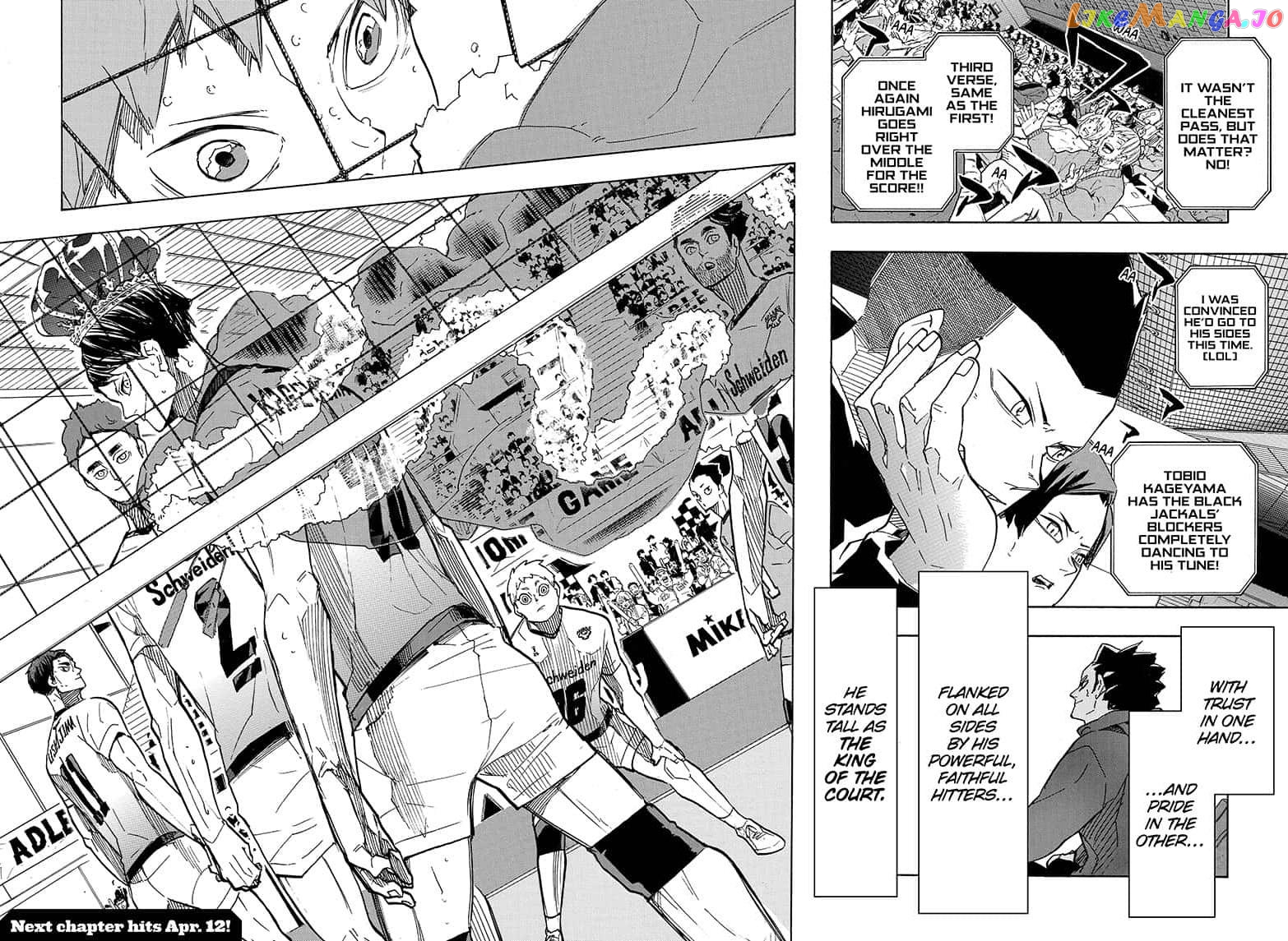 Haikyuu!!, Chapter 389 image 15